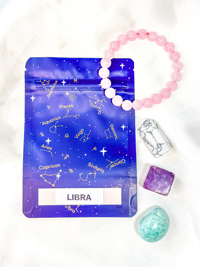 Libra - Zodiac Crystal Set