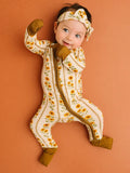 Little One Shop – Sunflower Stripe Bamboo Sleeper