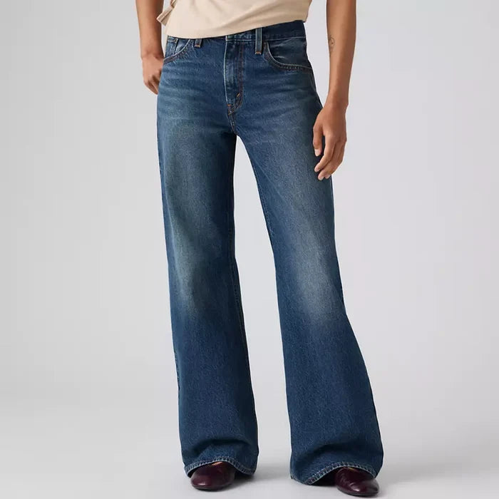 Loose Boot Women's Jeans - Phoenix Rising