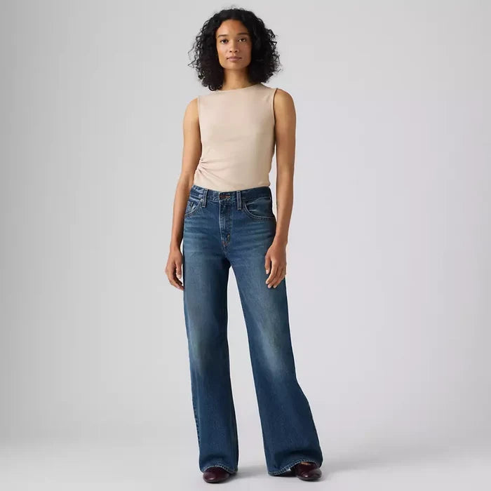 Loose Boot Women's Jeans - Phoenix Rising