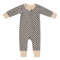 MakeMake Organics - Organic 2-Way Zip Romper in Midnight Check