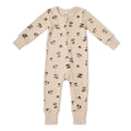 MakeMake Organics - Organic 2-Way Zip Romper in Mushroom