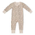 MakeMake Organics - Organic 2-Way Zip Romper in Rustbloom