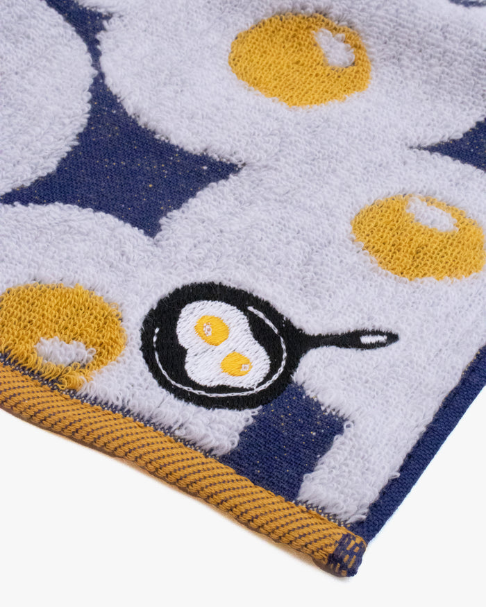 Maple & Moon, Dish Towel, Sunny-Side Up Eggs