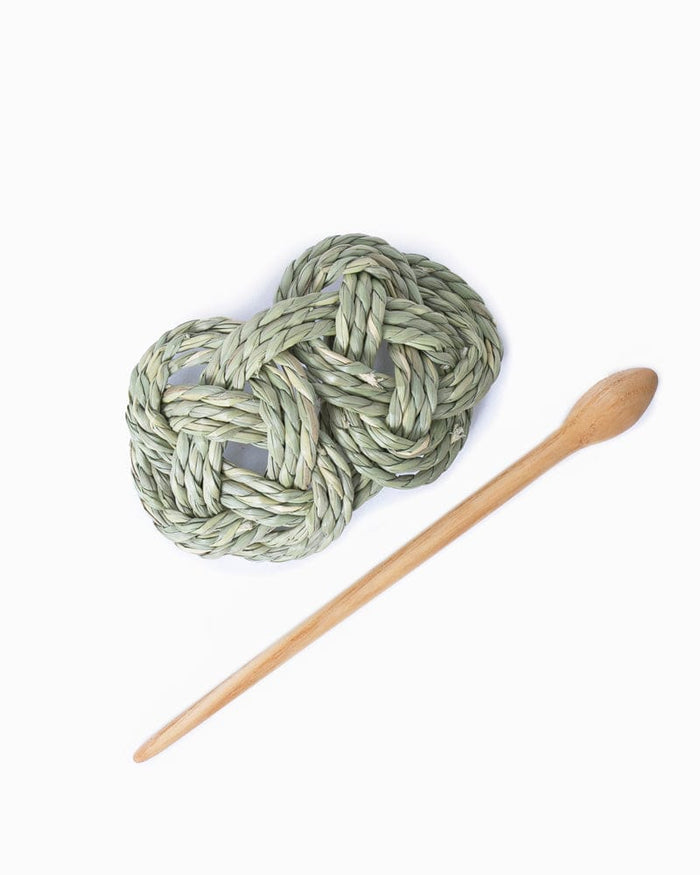 Matsuba Tatami, Hair Barrette, Natural