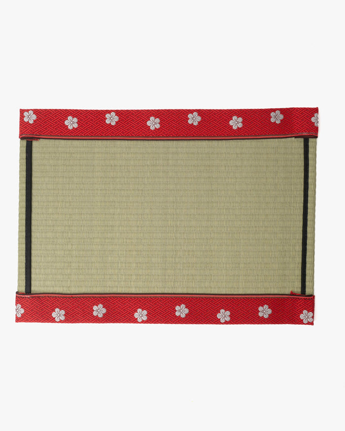 Matsuba Tatami, Table Mat, Red Plum
