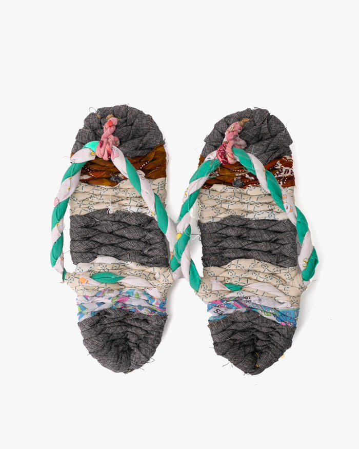 Matsunoya Kid's Hand Woven Waraji Slippers (S/M)