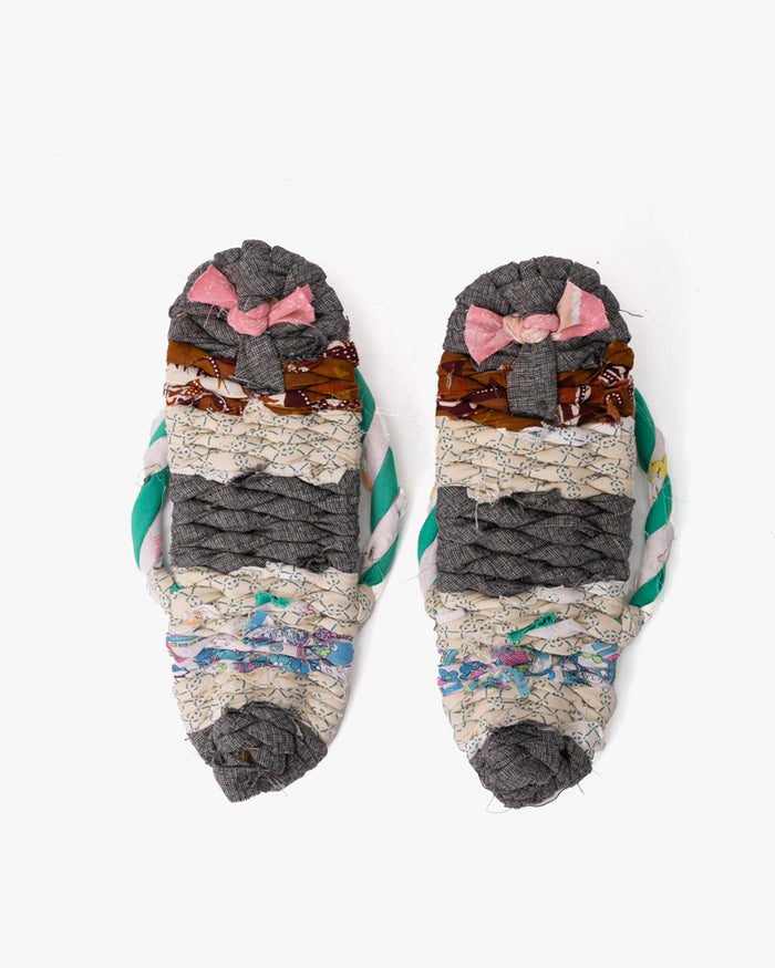 Matsunoya Kid's Hand Woven Waraji Slippers (S/M)