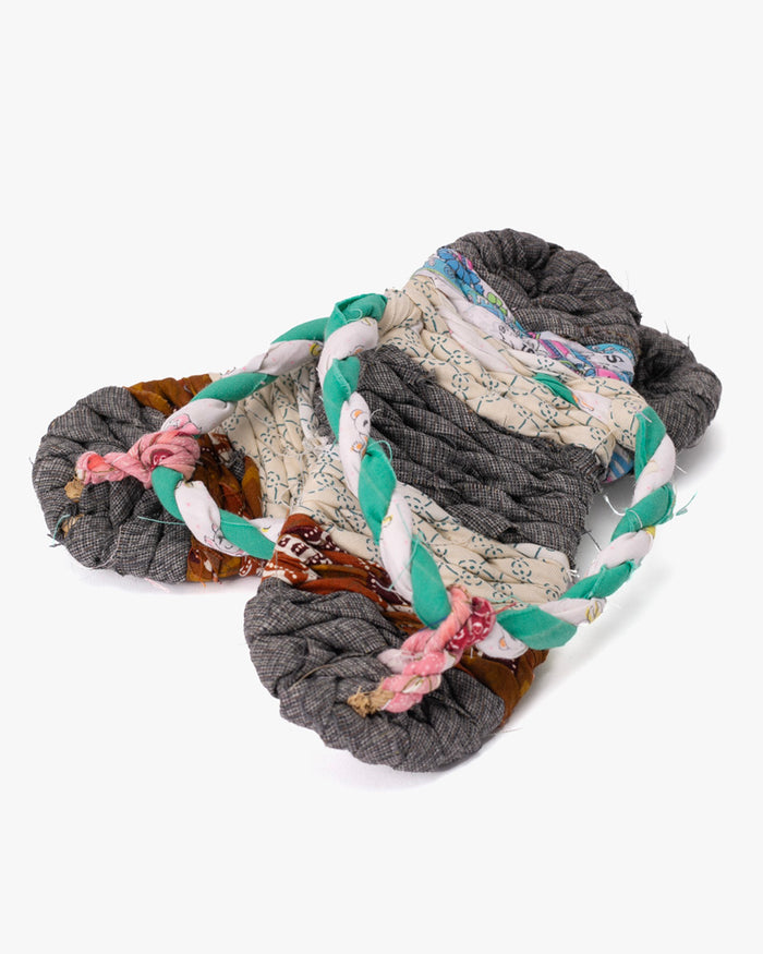 Matsunoya Kid's Hand Woven Waraji Slippers (S/M)