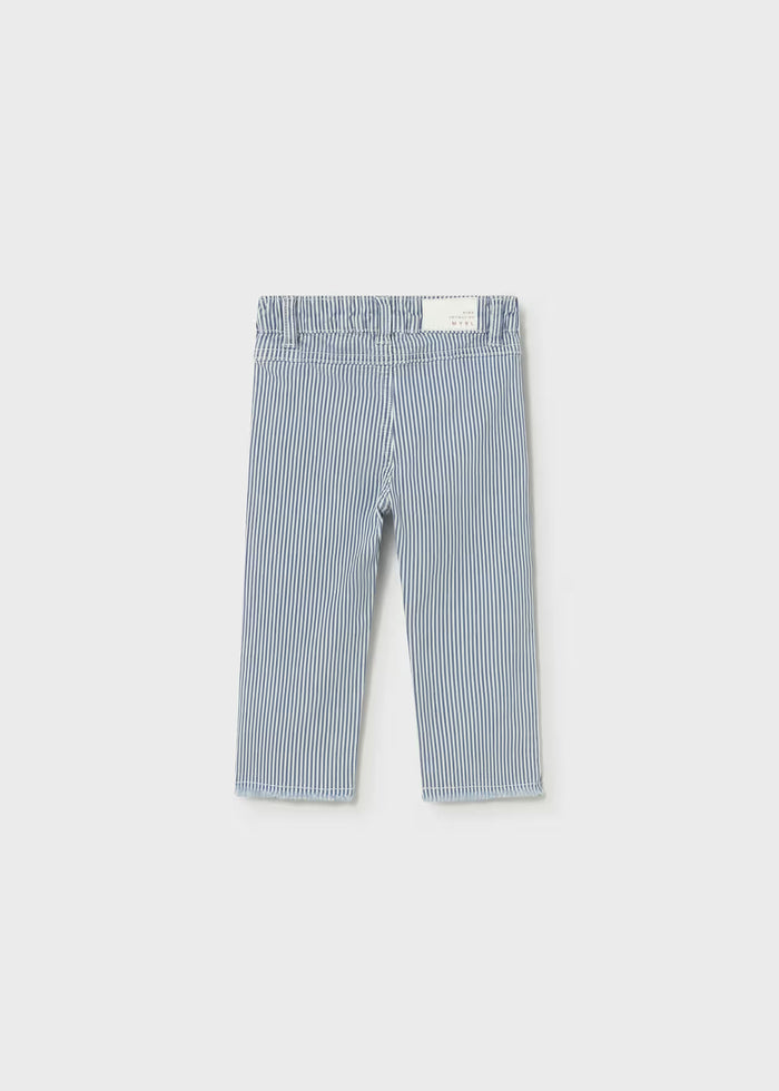 Mayoral – Long Trousers in Blue Stripe
