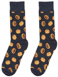Men's Halloween Pumpkin Socks