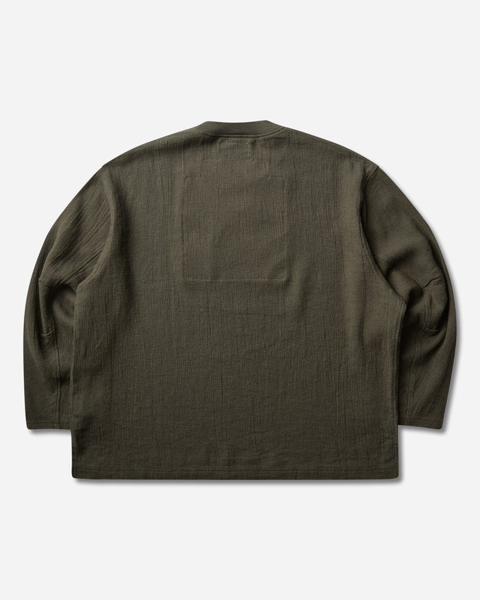 Cav Empt Washed Cl Long Sleeve Khaki T-Shirts Longsleeve CES29CS29 KHAKI