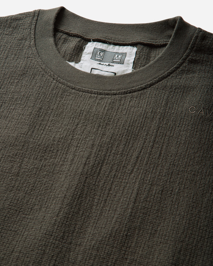Cav Empt Washed Cl Long Sleeve Khaki T-Shirts Longsleeve CES29CS29 KHAKI