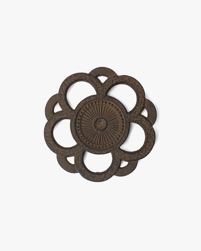 Metal Trivet, Oitomi, Plum, Brown