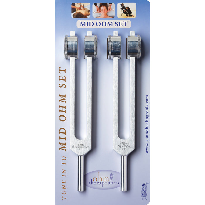 Mid Ohm Tuning Set (136.1 hz each) - Practitioner Starter Set - Gongs Unlimited