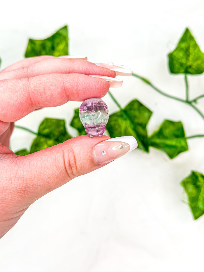Mini Fluorite Ladybug