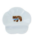 Mini Plate with Rest, Bisque, Nippon Ezara, Bear