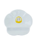 Mini Plate with Rest, Bisque, Nippon Ezara, Daruma