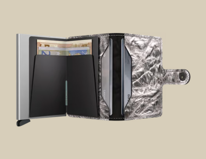 Miniwallet - Crunch Silver