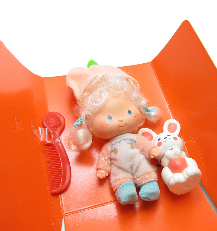 Mint in Box Apricot doll with Hopsalot pet