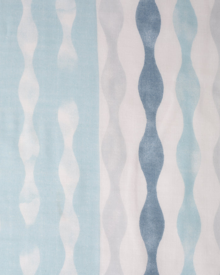 Miyamoto, Toki Double Gauze Handkerchief, Tachiwaku, Shades of Blue
