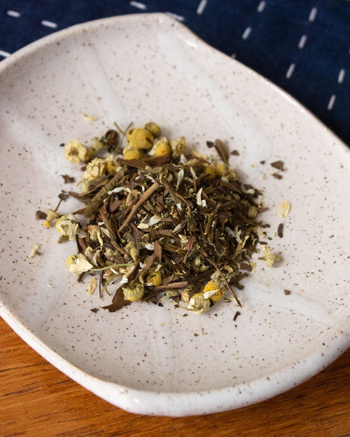 Mizuba Tea, Loose Leaf, Chamomile Hojicha