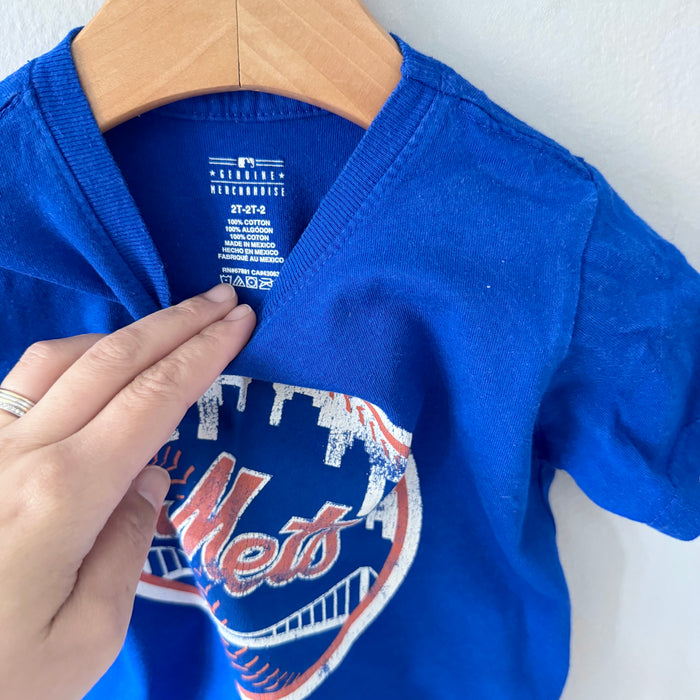 MLB / NY Mets blue T-shirt / 2T