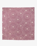 Modern Furoshiki, Musubi, Reversible, Isa Monyo, Kiku, Purple and Sky Blue, 41" x 41"