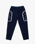 Modern Monpe Pants, Aizawa, Indigo with Ryu