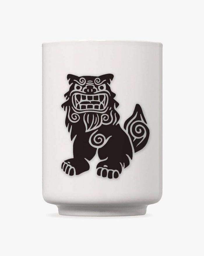 Mug, Arutha, Heat Changing, Shisa (Red/Blue)