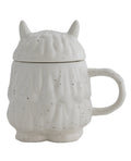 Mug with Lid, Bisque, I’m Monster