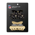 Nfl New Orleans Saints Team Hair Claw Set