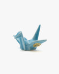 Nippon Kodo 2" Crane Incense Holder, Sky Blue