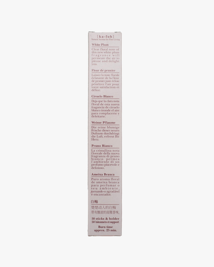 Nippon Kodo Incense, White Plum Sticks