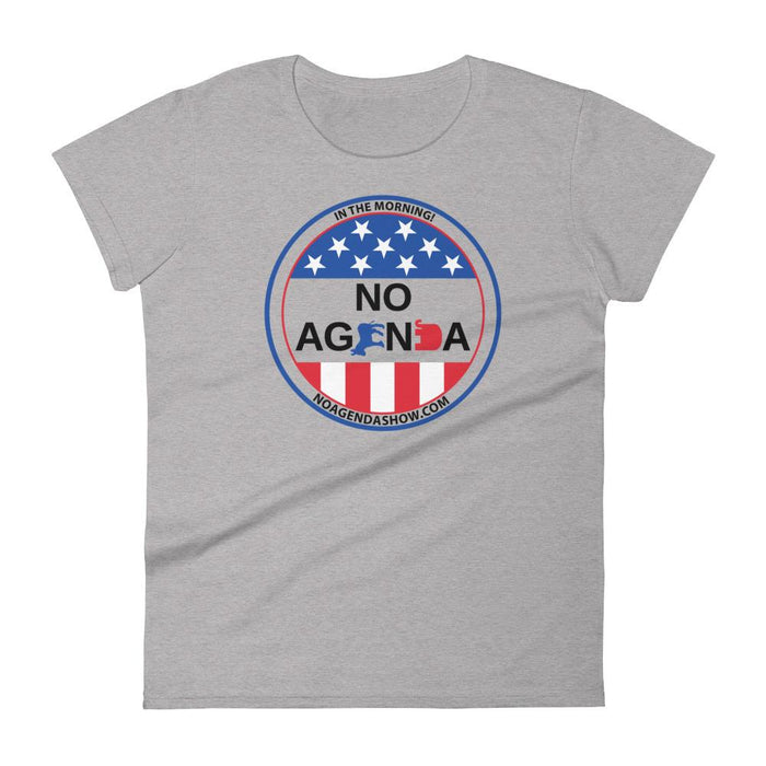 NO AGENDA CAMPAIGN - womens tee