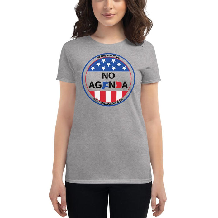 NO AGENDA CAMPAIGN - womens tee