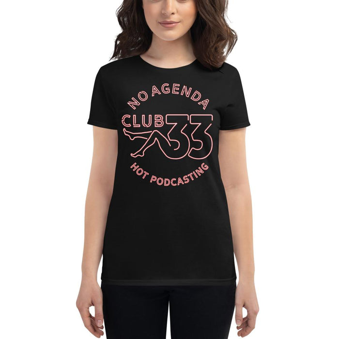 NO AGENDA CLUB 33 - womens tee