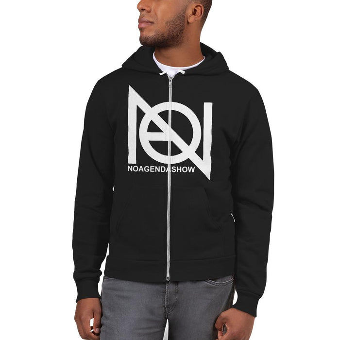 NO AGENDA SHOW - zipper hoodie