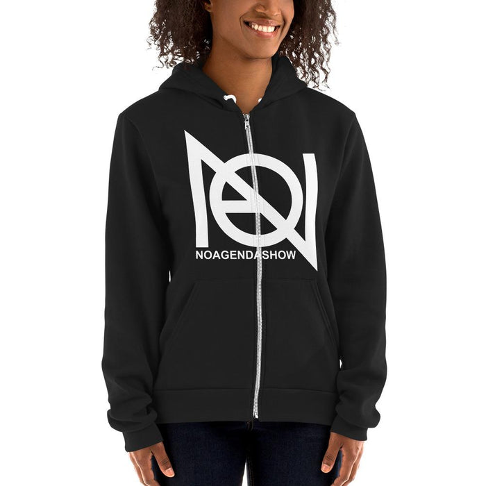 NO AGENDA SHOW - zipper hoodie