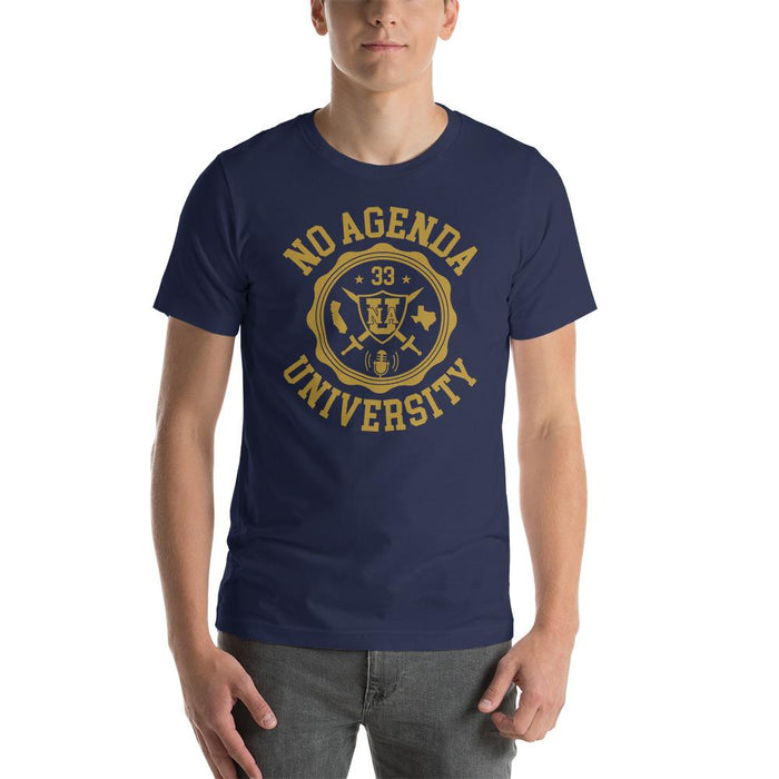NO AGENDA UNIVERSITY - tee shirt