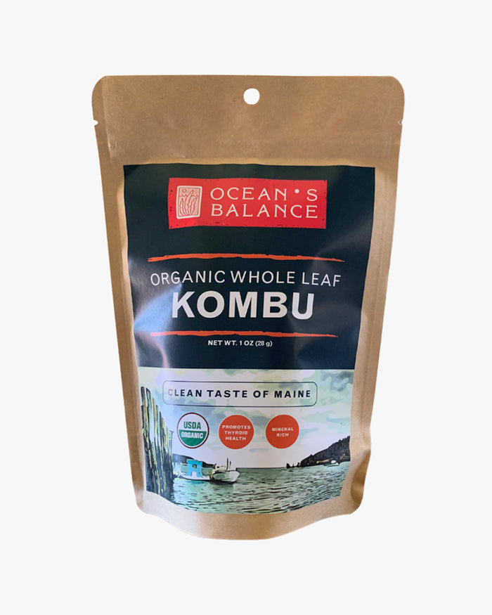 Ocean's Balance, Organic Whole Leaf Kombu - 1oz