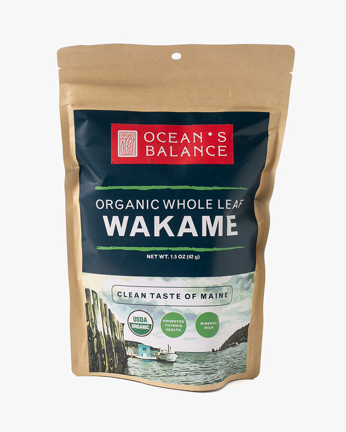 Ocean's Balance, Organic Whole Leaf Wakame - 1.5oz
