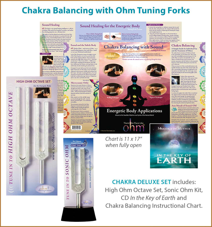 Ohm Therapeutics Deluxe Chakra Balancing Subtle Body™ Set