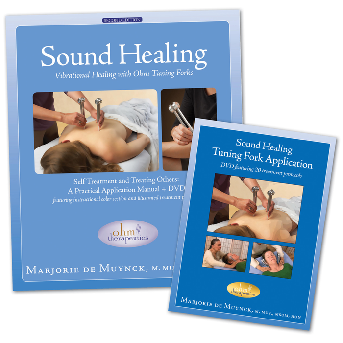 Ohm Therapeutics Vibrational Healing with Ohm Tuning Forks - Book & DVD
