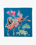 Okawahara, Handkerchief with Yutan Zodiac, Horse