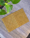 Olympus, Sashiko Coaster Collection, Brown