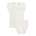 Organic Cotton Amore Pointelle Collection - Two Piece Set