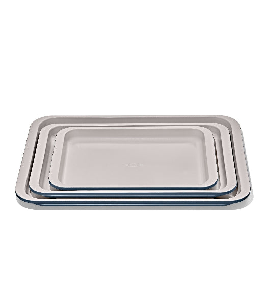 OXO Good Grips Non Stick Ceramic Coated Bakeware Three Piece Set