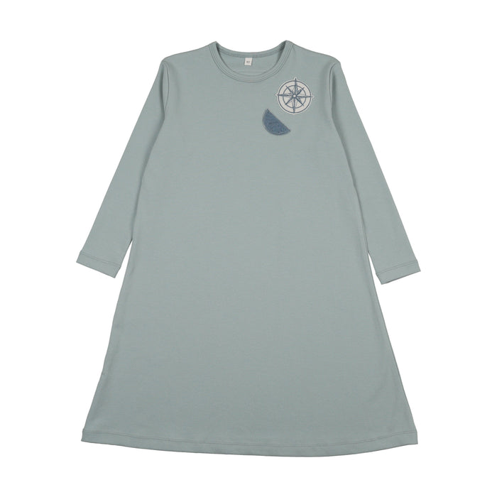 Pastel Petals Long Nightgown