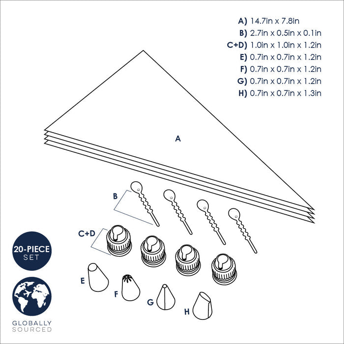 Pastry Decorating Set